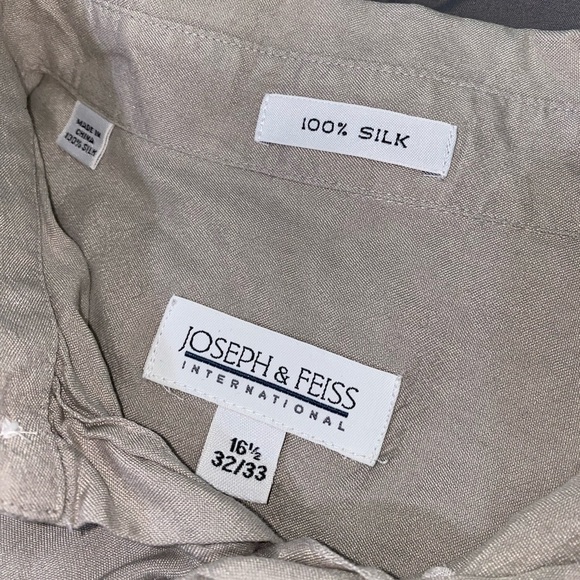 Cream button-up long sleeve - Picture 3 of 4